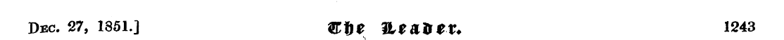 Pec. 27, 1351.] ®t>e ILtaHer. 1243 s