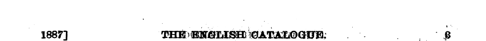 1887] THE BMTfiLISH GATAL0Q0E. JB