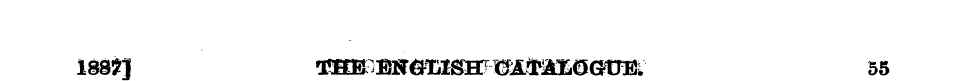 188?] THE ENGTilSH CATALOGUE. 55